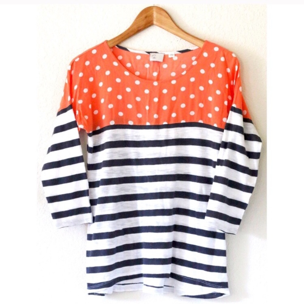 Anthropologie striped top